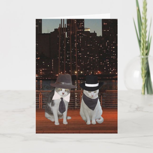 Cute Customisable Anniversary card (Front)