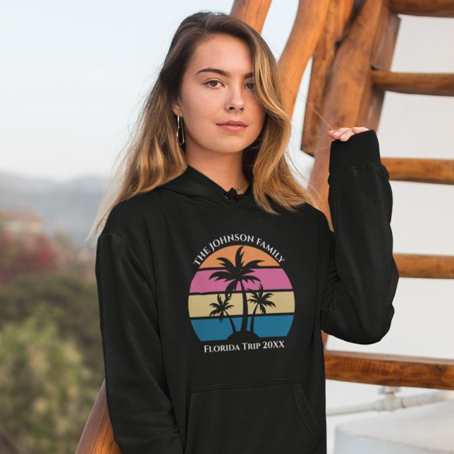  Cute Customisable Beach Trip Palm Tree Hoodie (Creator Uploaded)