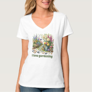 Cute customisable gardening lovers T-Shirt