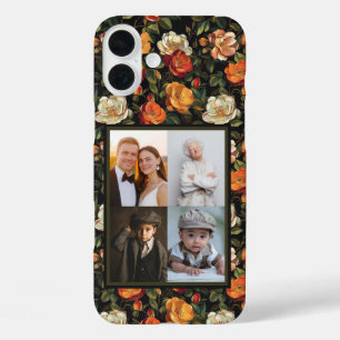 Cute Customisable Photo Rose iPhone 16 Plus Case