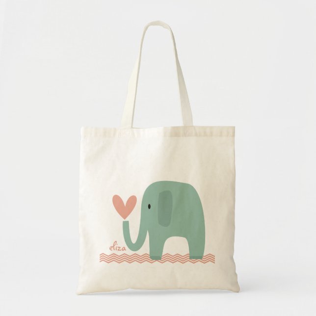 Cute customisable tote bag (Front)