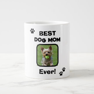 Cute Customise Best Pet Dog Cat Mum Mum Ever Large Coffee Mug