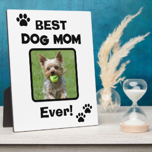 Cute Customise Best Pet Dog Cat Mum Mum Ever Plaque
