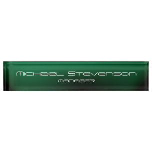 Cute Customise Text Professional Desk Nameplate
