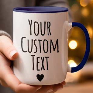 Cute Customizable Name Your Custom Text Definition Mug