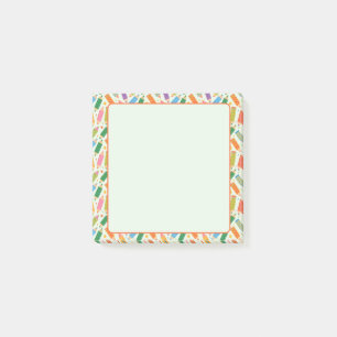 Cute Customizable Pencil Print Post-it Notes