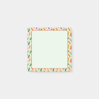 Cute Customizable Pencil Print Post-it Notes