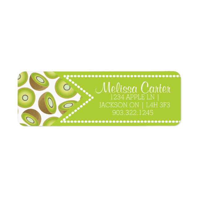 Cute Cut Kiwi Pattern (Front)