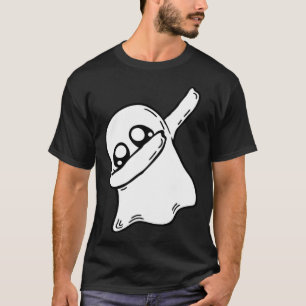 Cute Dabbing Ghost Dab Dance Gesture Pose Hallowee T-Shirt