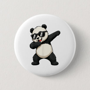 Cute Dabbing Panda Bear Outfit Boy Teen Men Dab An 6 Cm Round Badge