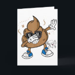 Cute Dabbing Poop Shirt - Funny Emoticon I Pooped  Card<br><div class="desc">Cute Dabbing Poop Shirt - Funny Emoticon I Pooped Today Gift _1</div>