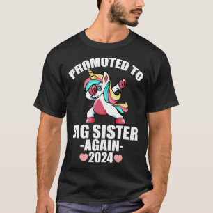 Cute Dabbing Unicorn For Girls Promoted To Big Si T-Shirt
