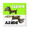 Cute Dachshund Clean / Dirty Dishwasher Magnet