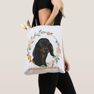 Cute Dachshund - Dachshund Mama Tote Bag
