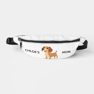 Cute Dachshund Fanny Pack – Playful Illustrated