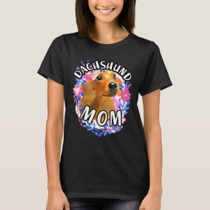 Cute Dachshund Mum Doxie Wiener Dog Owner Gift  T-Shirt