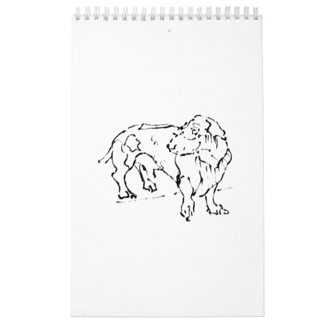 Cute Dachshund Sausage Dog – 2027 Calendar (Cover)