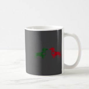 Cute Dachshund Valentines Patrick's Day Lover Dog  Coffee Mug