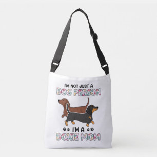 Cute Dachshund Wiener Doxies Dog Mum Crossbody Bag