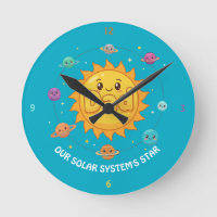 Cute Dad Solar System Star Space Cartoon