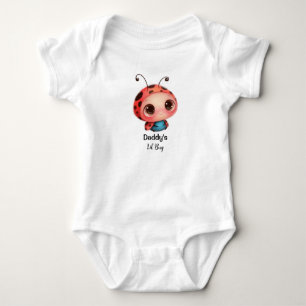 Cute Daddy's Little Bug Baby Bodysuit