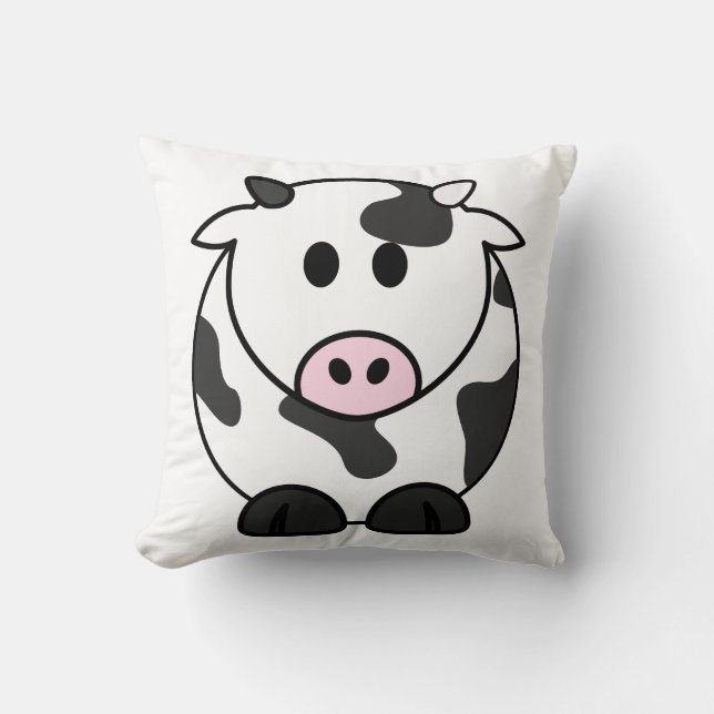 Cute Dairy Cow Cushion (Front)