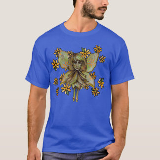 Cute daisy fairy art fun daisies fairies  T-Shirt