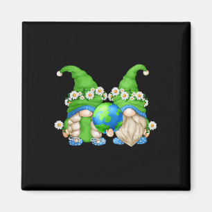 Cute Daisy Flower Hippie Couple For Mum And Dad Ea Magnet
