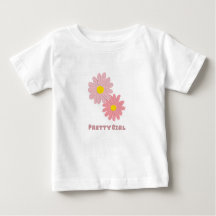 Cute Daisy Graphic Tee for Girls Pretty Girl