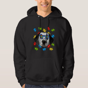 Cute Dalmatian Autism Puzzle Sunglasses Puppies Ow Hoodie