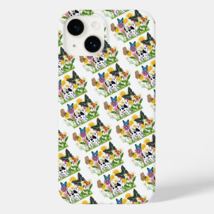 Cute Dalmatian Butterfly Friendship Puppy Love Case-Mate iPhone 14 Case