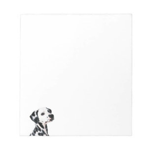 Cute Dalmatian Dog Notepad