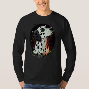 Cute Dalmatian Dog on Dalmatian 1 T-Shirt