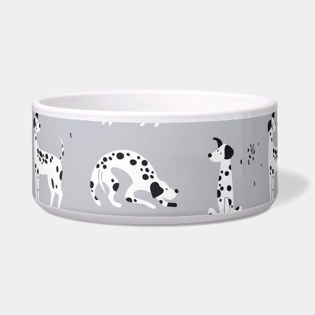 Cute Dalmatian Dog Seamless Pattern (Front)