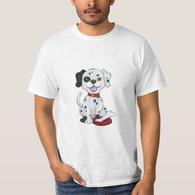 Cute Dalmatian T-Shirt (Front)