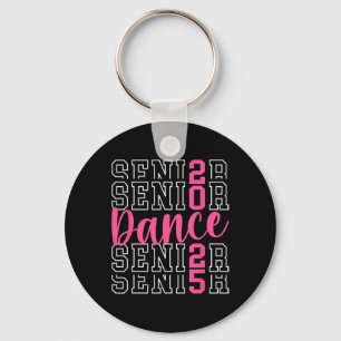 Cute Dance Senior 2025 Cl Of 2025 Senior Dancer  Key Ring