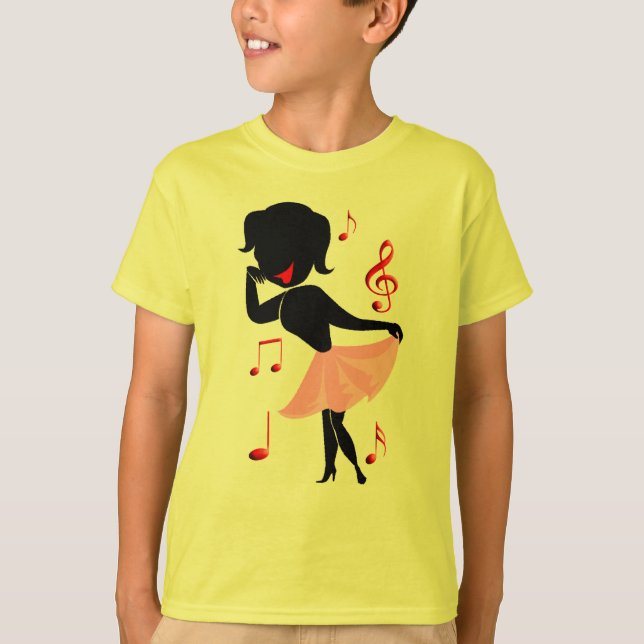 Cute Dance Wear T-shirts (Front)
