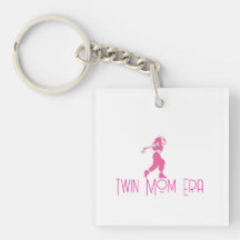 Cute Dancing Mum Keychain