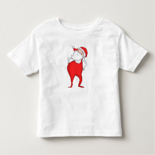 Cute Dancing Santa Claus Christmas Toddler T-shirt