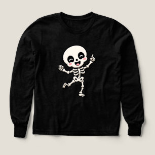 Cute Dancing Skeleton Halloween Design