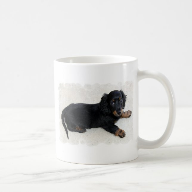 Cute Daschund Coffee Mug (Right)