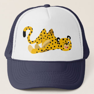Cute Dashing Cartoon Cheetah Hat
