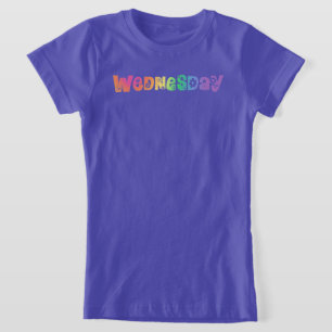 Cute Day Of The Week Wednesday T-Shirt