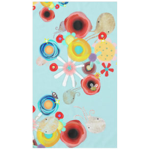 Cute decorating elements kitchen design tablecloth
