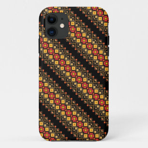 Cute decorative ukrainian floral patterns design Case-Mate iPhone case