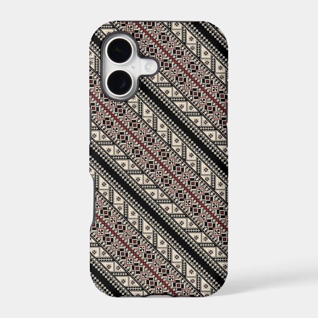 Cute decorative ukrainian patterns design (Back)