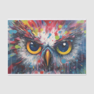 Cute Decoupage owl lovers Tissue Paper