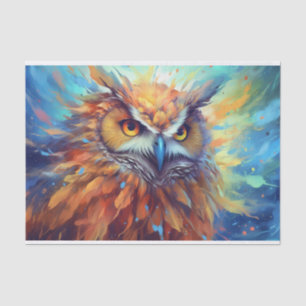 Cute Decoupage owl lovers Tissue Paper