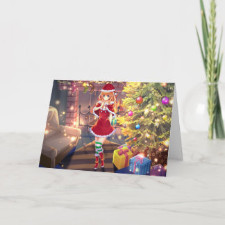 Cute Dee Dee Christmas Card