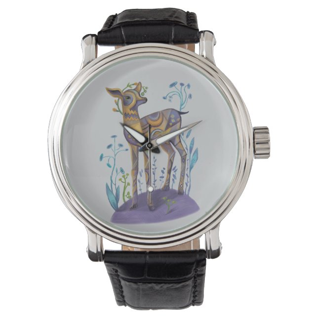 cute deer  watch (Front)